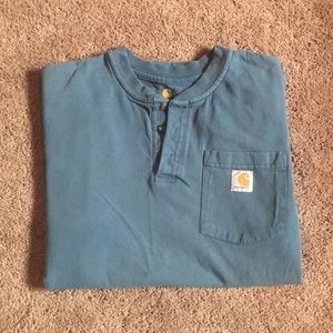 Carhartt Short Sleeve Pocket Henley T-Shirt